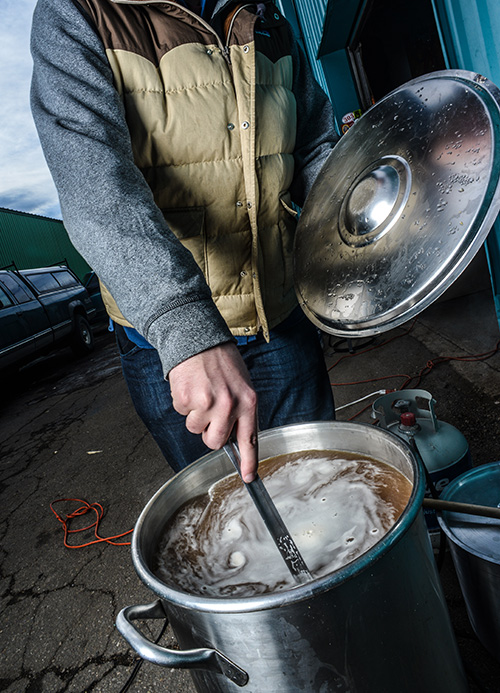 Homebrewing Whirlpooling