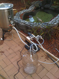 Wort Chiller Setup